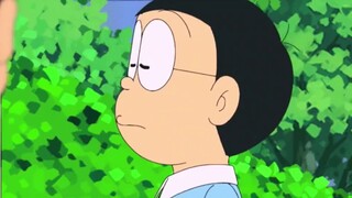 The kid found by the guide machine made Nobita run around in circles #Doraemon