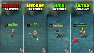 Why ULTRA GRAPHICS is the BEST Graphics in Mobile Legends | Graphics Comparison in Mobile Legends