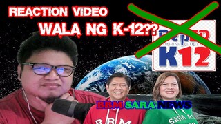 APRUBADO NA! K-12 MABUBURA NA! REACTION VIDEO