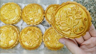 Pha bột làm BÁNH TRUNG THU đơn giản - Món Ăn Ngon Mỗi Ngày