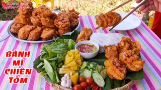 Ông Bà 5 Châu Đốc Làm Món Bánh Mì Chiên Tôm Kỉ Niệm Một Thời Của Người Miền Tây | NKGĐ