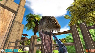 Survive with Dinosaurs in Jurassic World Dominion - Fps Perspective! Animal Revolt battle Simulator