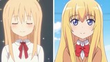 Hai cô gái tóc vàng giống nhau trong anime