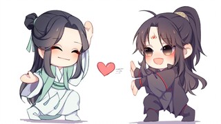 "ระบบช่วยชีวิตคนร้ายจอมวายร้าย" ตอนที่สามอันแสนหวานของ Bingqiu CP หลังแต่งงานน่ารักมาก! ， 冰 冰 Bingme