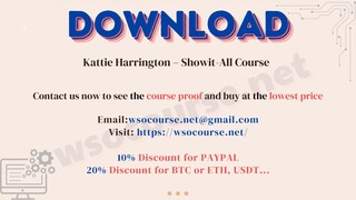 Kattie Harrington – Showit-All Course
