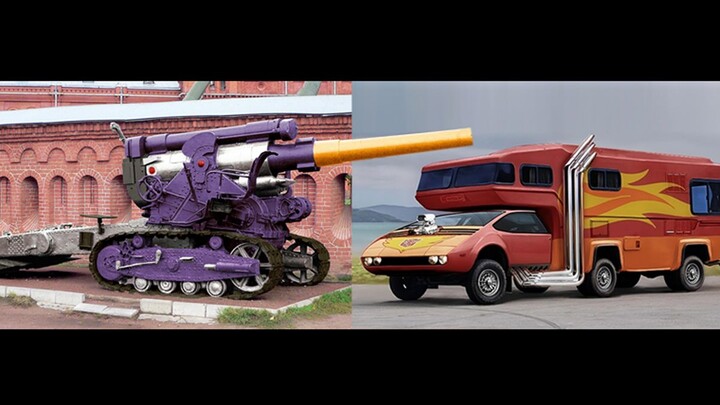 Transformator Rodimus VS Galvatron