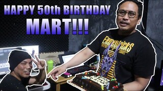 HAPPY 50TH BIRTHDAY MART!