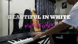Beautiful In White (by Shane F.) - Piano Cover with Lyrics