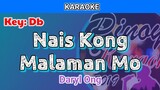 Nais Kong Malaman Mo by Daryl Ong (Karaoke : Db)