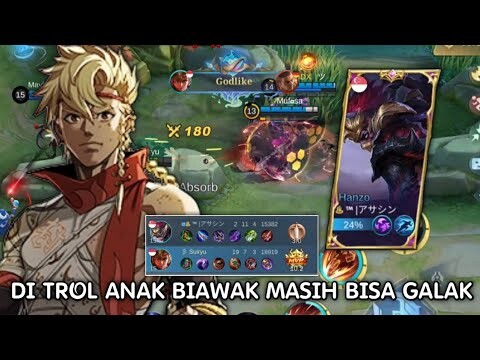 Satu Team Dengan Anak Biawak Sesungguhnya - Mobile Legends