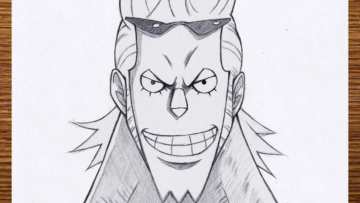 วิธีการวาด Franky จาก One Piece แฟรงกี้วาดทีละขั้นตอน กวดวิชา