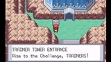 Pokemon Fire Red Version (USA) - GBA (Trainer Tower, Double). John GBA Lite emulator.