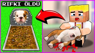 EFEKAN'IN KÖPEĞİ RIFKI ÖLDÜ! 😢 - Minecraft