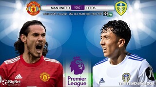 [SOI KÈO NHÀ CÁI] Man Utd vs Leeds. Bóng đá Ngoại hạng Anh. K+PM trực tiếp 18h30 ngày 14/8