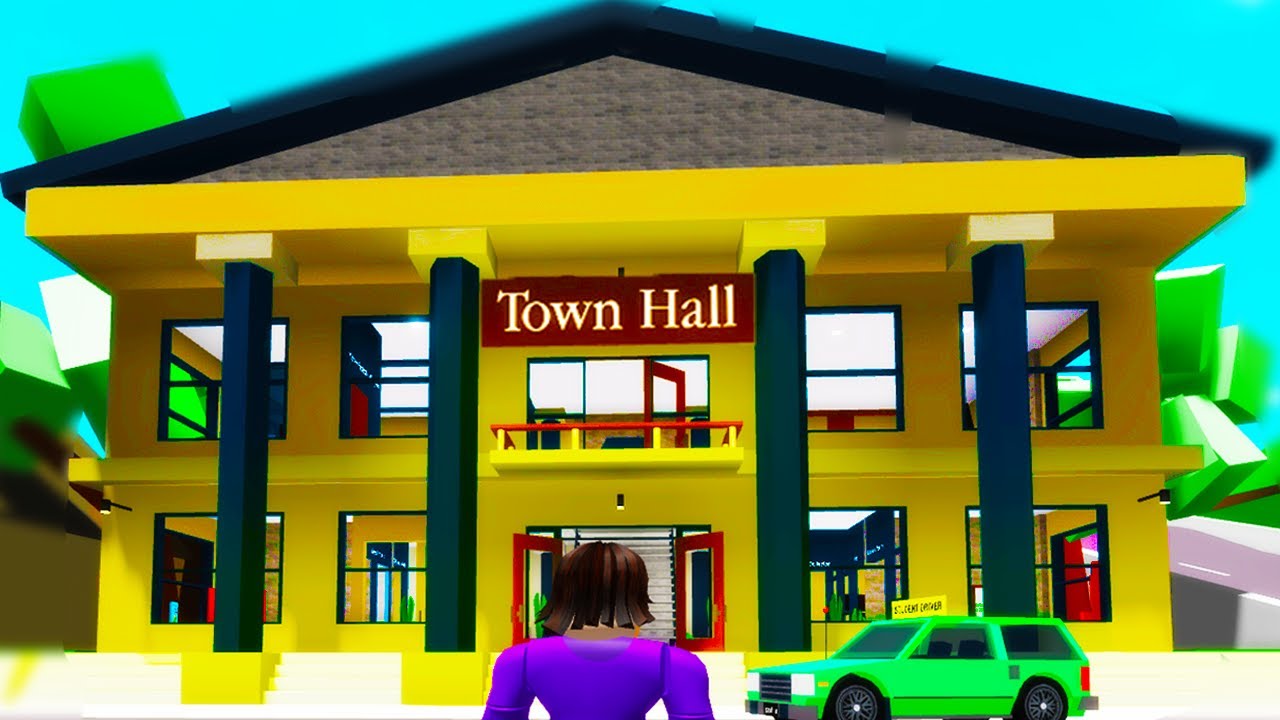 10 New Secrets in The Roblox Brookhaven 🏡RP TOWN HALL UPDATE! - BiliBili