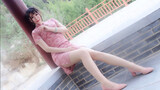 "Peach Blossom Cheongsam" Hold Your Hand and Grow Old Together