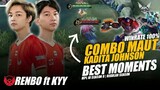 Best Moments Combo Maut Kadita Johnson BTR Renbo & BTR Kyy | MPL ID Season 9 Regular Season