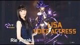 Lisa Voice Actress (Rie Tanaka) Playing Genshin Impact [Best Moment]