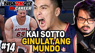 NBA 2K23 My Career - EP14: COLLEGE DAYS NI TARUB, KAI SOTTO GINULAT ANG MUNDO