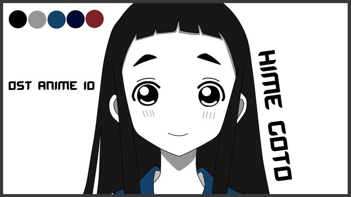 Drawing Hime Gotou - Kakushigoto (Anime Drawing) by OST ANIME ID