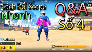 Cách Bật Đổi Scope Nhanh - Hiệu Quả Nhất | Q&A Số 4 | Bong Bong TV [PUBG Mobile]