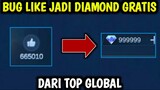 KODE RAHASIA!!! | CARA UBAH LIKE JADI DIAMOND MOBILE LEGEND | BUG ML