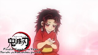 Fandub Kimetsu no Yaiba Fananimation Yorichi vs Kokushibou part 2