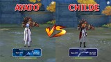 Ayato vs Childe!! Who is the best DPS? team comp COMPARISON!!!