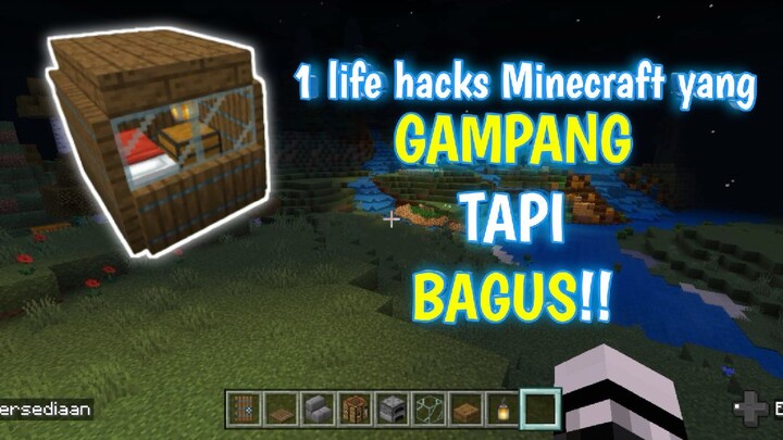 LIFE HACK MINECRAFT YANG SANGAT MEMBATU KALIAN DI MODE SURVIVAL | PART1