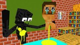 Monster School : HEROBRINE BECAME A CHILD - Minecraft Animation