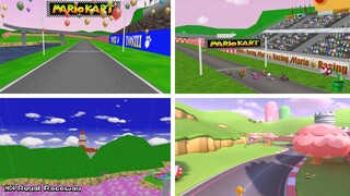 Mario Kart Series - All Royal Raceway Tracks