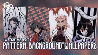 ੈ✩‧₊˚pattern background wallpapers - watch me edit | xoxoxantzu