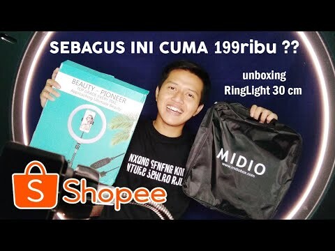 UNBOXING RING LIGHT 30cm by Midio | Bagus Banget !! - Iyan Mithriz