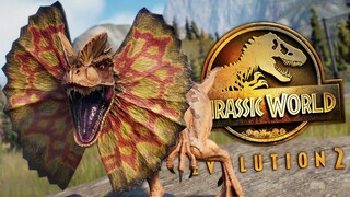 Dilophosaurus Rabies! | Jurassic World Evolution 2 Campaign (Bahasa Indonesia)