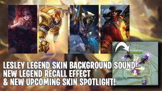 LESLEY LEGEND BACKGROUND SOUND + RECALL EFFECT & NEW UPCOMING SKIN SPOTLIGHT!