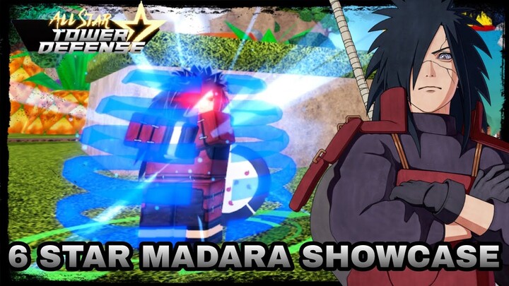 6 STAR MADARA (LEGENDARY LEADER)! BETTER THAN SASUKE 6 STAR? | All Star Tower Defense