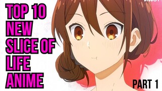 Top 10 New Slice of Life Anime - Part 1