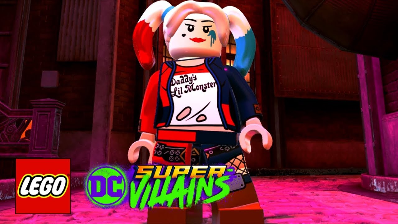 harley quinn lego dc super villains