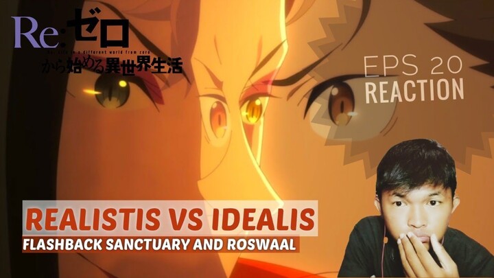 Roswaal !!! | Re:zero Hajimeru Season 2 Episode 20 REACTION | Anime Reaction Indo
