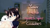 asmr roleplay - your neko cuddles you [f4a]