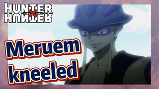 Meruem kneeled