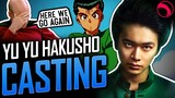 YU YU HAKUSHO CASTING REACTION - Netflix Live Action Yu Yu Hakusho (2022) | NEWS REACTION