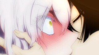 Adegan berciuman di anime "The Case Study of Vanitas"