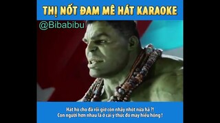 THỊ NỐT ĐAM MÊ HÁT KARAOKE #funny