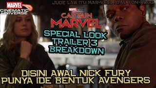 Disini Awal Nick Fury Punya Ide Membentuk Avengers | Captain Marvel Special Look Trailer 3 Breakdown