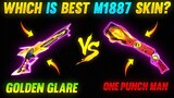 😍 Golden Glare VS 💥 One Punch Man VS M1887 Parrot 🔥 இதுல எது சிறந்த Gun //Tamil Tricks FreeFire