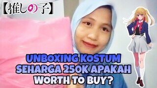 Kostum Cosplay 200k Dapet Apa Aja Ya? Kostum Ruby Hoshino - Oshi no ko | HanrraUnboxing