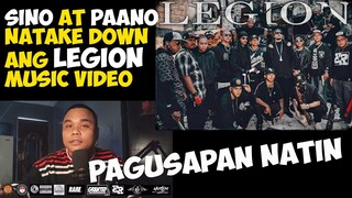 Pagusapan natin !!! LEGION MUSIC VIDEO ( Paano natake down kahit ORIGINAL BEAT ) - Numerhus