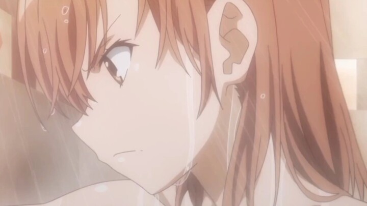 Misaka: Knowing that there are many dangers ahead, but still watching with tears in her eyes, she is