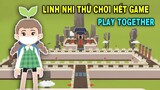 Linh Nhi thử thách chơi hết các game trong Play Together | Linh Nhi Shorts